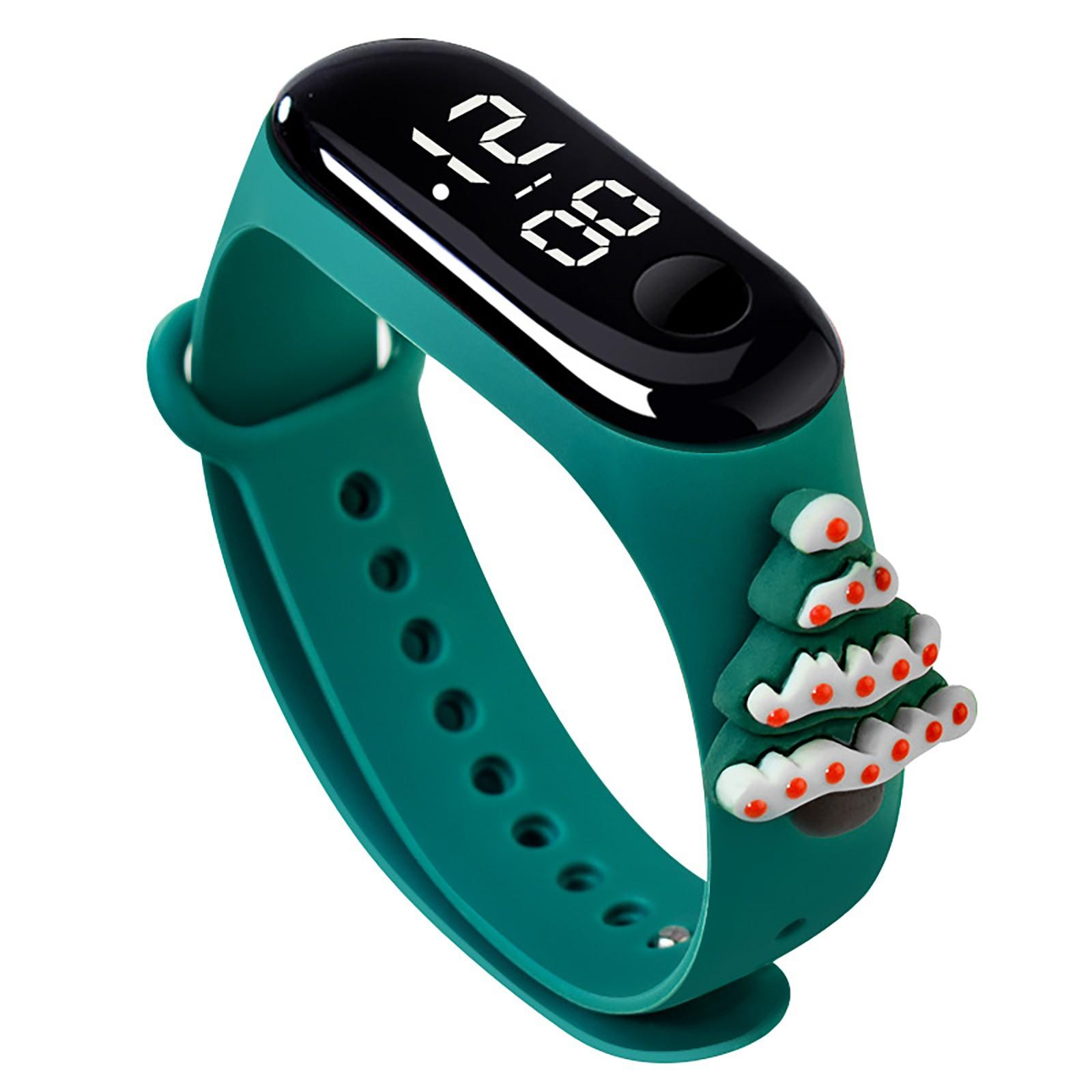 

Kids Digital Wristwatch with Adjustable Silicone Band LED Display Water Resistant Electronic Watch Suitable for Children and Teens