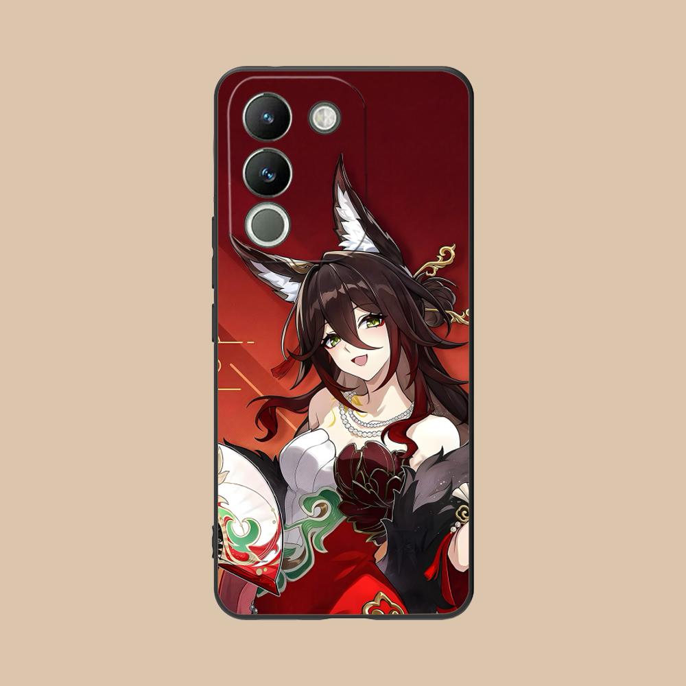 HSR Fugue Matte TPU Mobile Phone Case for VIVO V60 V50 V40 V30 V29 V27 V25 V23 Pro Lite 5G Colorful Printing Cover
