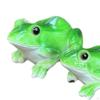 3Pcs Frog Miniature Figurines Garden Statues Art Crafts Decorative Small Sculptures Plant Pot Decor
