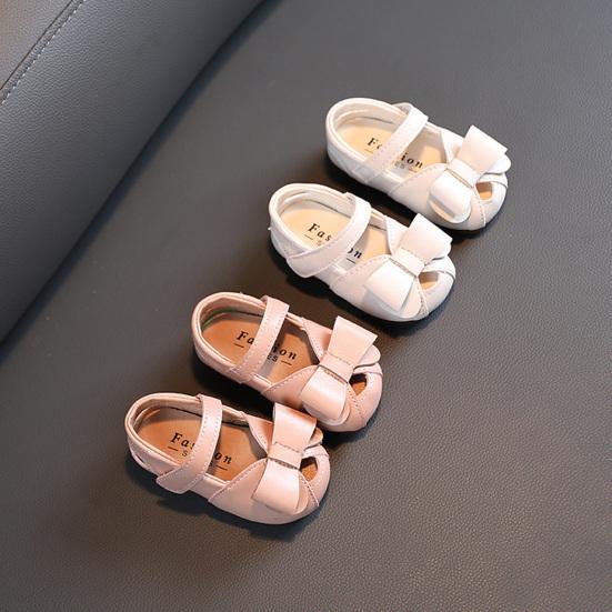 

1 пара детской обуви, износостойкая стильная нескользящая обувь из искусственной кожи для маленьких девочек, детская обувь