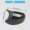 2PCS Car Side Door Wing Rearview Mirror Cover Caps  For BMW E90 E91 E92 E93  LCI facelifted 2009–2013 51167205291, 51167205292