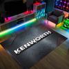 Kenworth Design Crystal Velvet Carpet Cozy Non?Slip Printed Rug For Bedroom Living Room Entrance