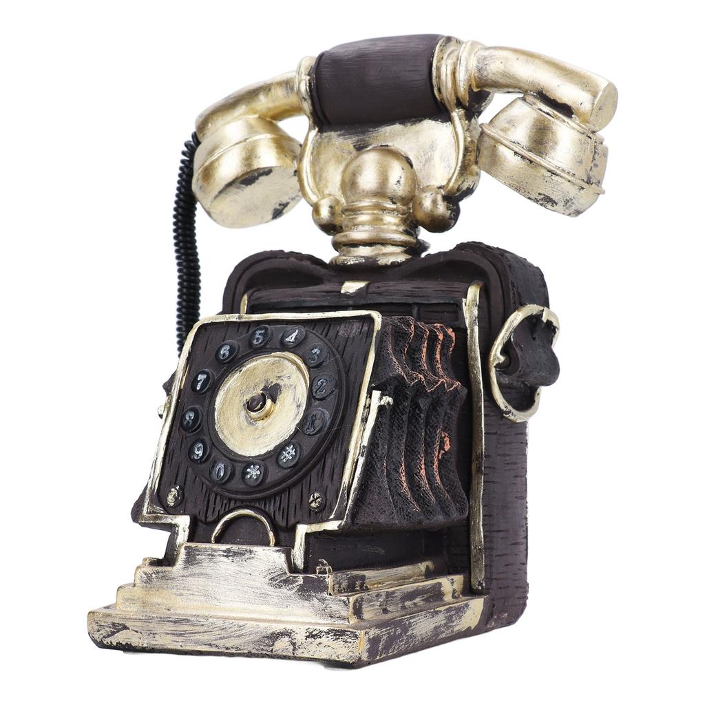 Vintage   Telephone Model, Synthetic Resin Antique Telephone Decor for Home, Cafe and Bar