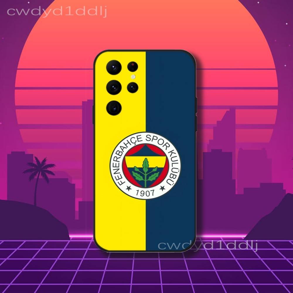 Turkey F-Fenerbahce-s FC Phone Case For Samsung S10,S21,FE,S21 ,S26,S25,S24,S23,Ultra,S9,S22,Plus Black Shockproof TPU