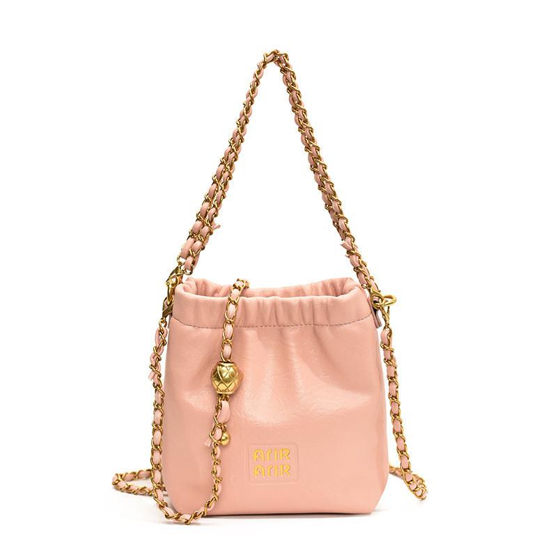 Korean Contemporary Style Children Bucket Bag Crafted From Breathable Durable Pu