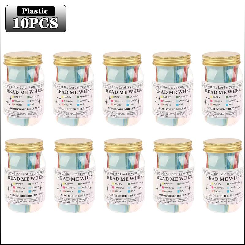 Bible Verses Jar for Emotions and Feelings Bible Verses In a Jar Bible Verses Savings Jar Comfort In God's Word Storage Jar