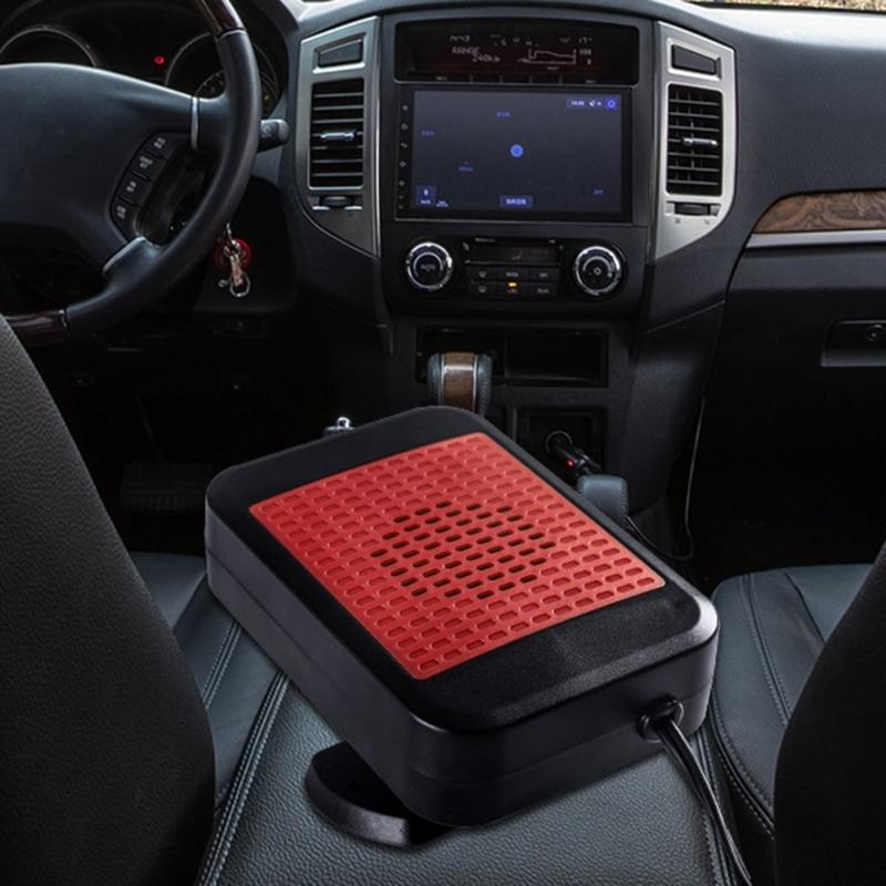 12V 200W Portable Car Heater Rapid Heating Dryer Windshield Defroster Hot Fan Warmer Air Blower Electric Window Demister