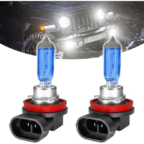 9006 Headlight Bulb 9006 Halogen Head Light Bulbs, Ultra White Halogen Headlight Bulb 12V 100W High Beam Low Beam Fog Light Bulbs, Universal Light