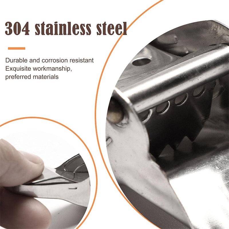 1 stk Bird Sitron Wege Squeezer Anti-korrosjon Håndpresse Appelsin Juicer Håndholdt bærbar Sitrus Juicer i rustfritt stål