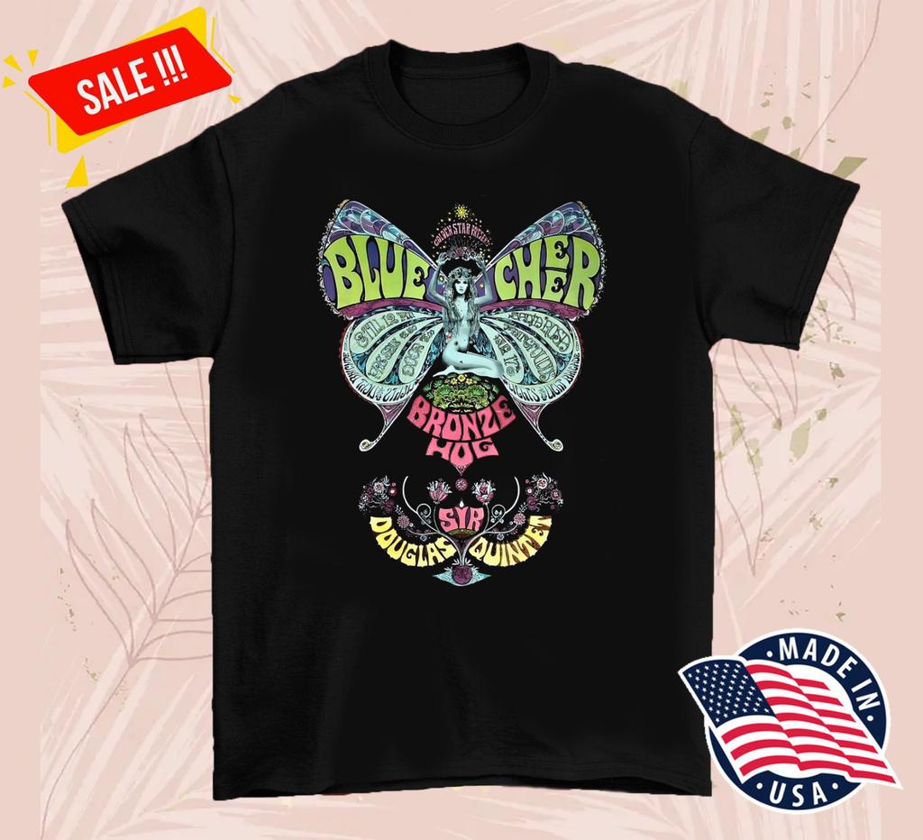 Blue Cheer Band Bronze Hog Rock Unisex Short Sleeve Tshirt S To 4xl