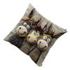 F26C Multifunctional Plush Cushion Cover Features Fun Donkey Pattern for Sofa Bed Decoration