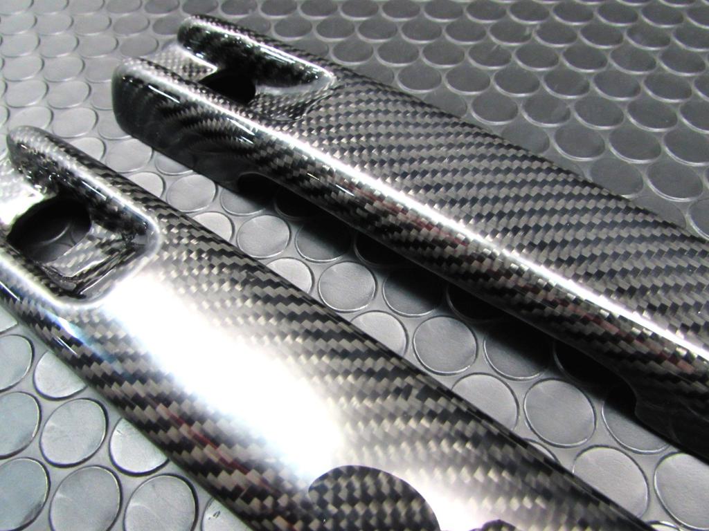 BRIGHTZ W463 G320S G320L G500S G500L Real Carbon Door Handle Cover Knob 2PC Carbon Edition G55L G63 AMG 22129 G-Class [DHC-NOBU-133-2PC] Gelände