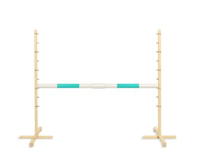 Jumping Obstacle For Hobby Horse 160cm, H-120cm, Mint Beam