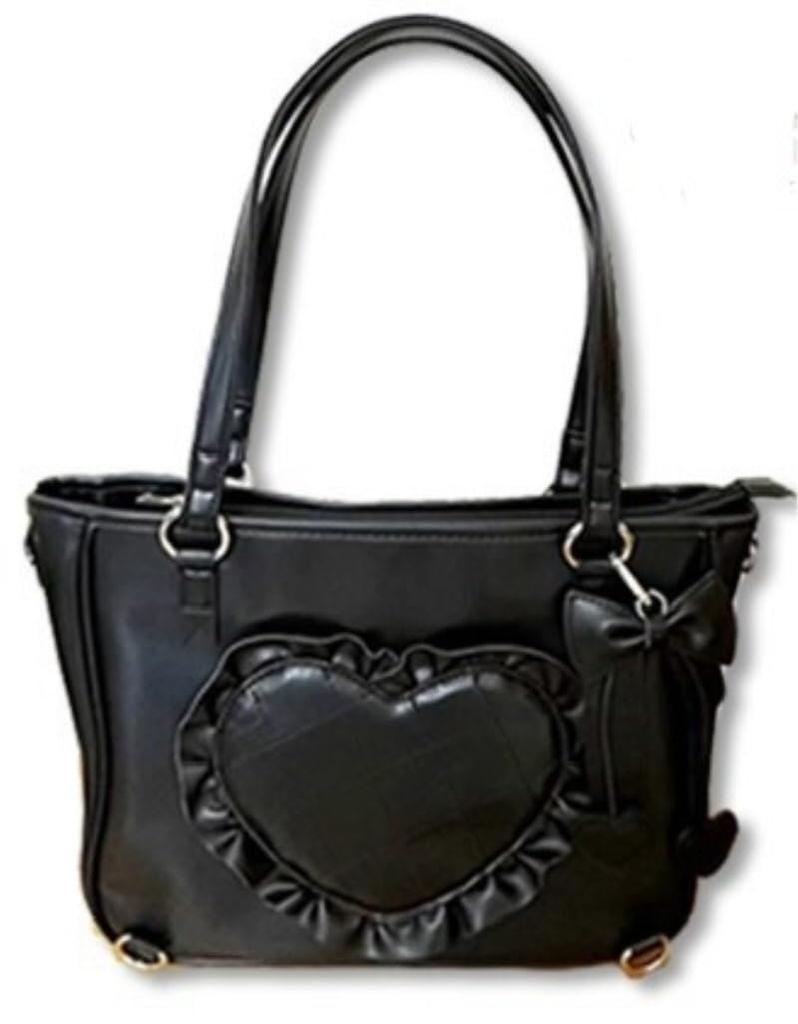 G-Trigger Ita Bag TGBG-1114 Girls' Black [Parallel Import]