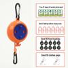 Retractable Portable Clothesline for Travel and Home - Indoor & Outdoor Use