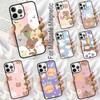 Rabbit Bear Animal Quips Soft Phone Case for iPhone 17 Air 16e Pro Max 15 Pro 13 14 Plus 11 12 MagSafe Magnetic Coque
