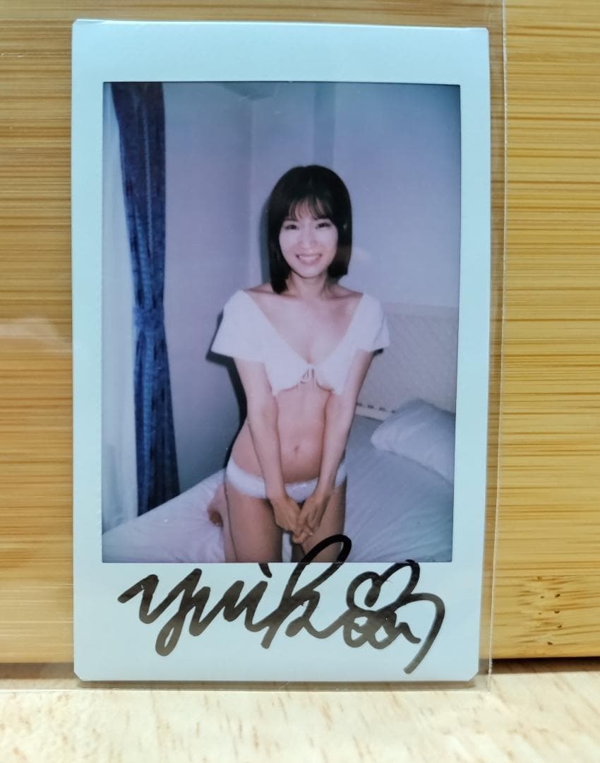 

[USED] Yuiko Nakajima Autographed Polaroid First Ride DVD Bonus 1