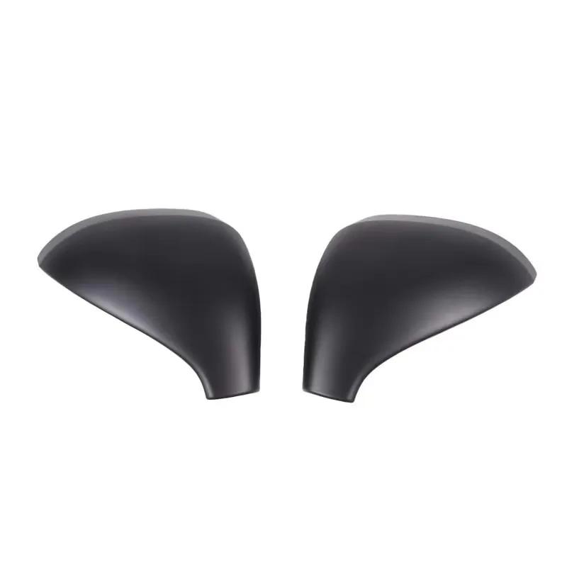 For Peugeot 207 308 2006-2014 ABS Carbon Fiber Style Car Side Door Rearview Mirror Cap Cover Trim Auto Exterior Accessories
