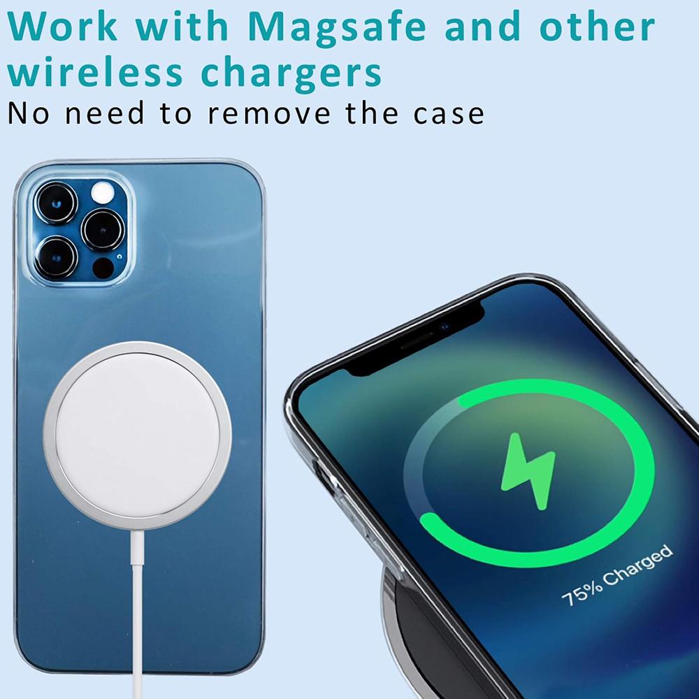 Ultra Thin Transparent Shockproof Case For iPhone 16 15 14 13 12 11 Pro Max Plus Mini Clear Full Back Cover Silicone Soft Shell