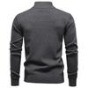 Polo Ralph Lauren 2025 Autumn/Winter Embroidery New Half Zipper Men's Stand Up Collar Cotton Sweater Business Casual Knitted Sweater