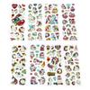 10 Sheets/Set Kawaii Unicorn Stickers for Children Cartoon 3D Bubble PVC Sticker Scrapbook Notebook Decoration