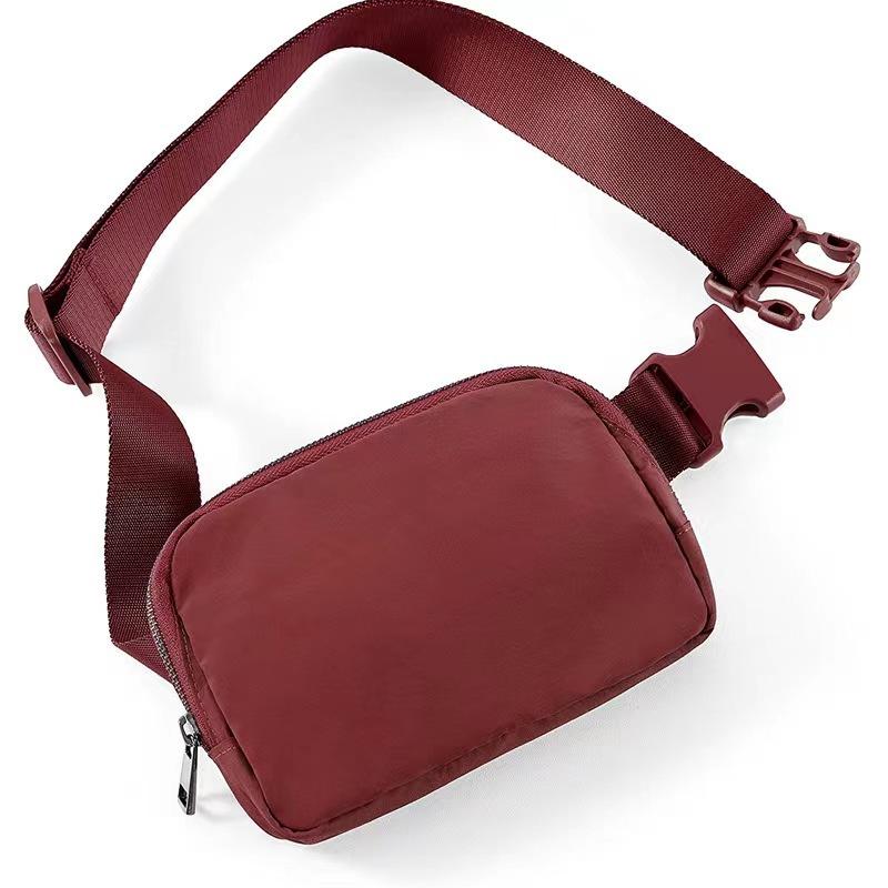 Women Waist Bag Zipper Fanny Pack Chest Bag Outdoor Sports Crossbody Shoulder Bag Casual Travel Female Belt Bag Money Pouch