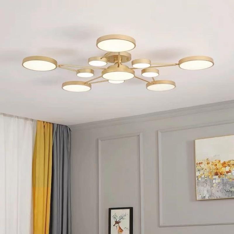 Living Room Lights, Ceiling Lights, Creative and Personalized Dining Room Lights, Modern and Simple Bedroom Chandeliers