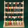 Solid wood bracelet display frame bracelet  jewelry watch frame jewelry frame hair ring head rope storage rack