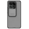 NILLKIN Camshield Pro Serisi Xiaomi 15T İçin Kılıf TPU + PC Şeffaf Siyah Kamera Kaydırıcılı Telefon Kılıfı