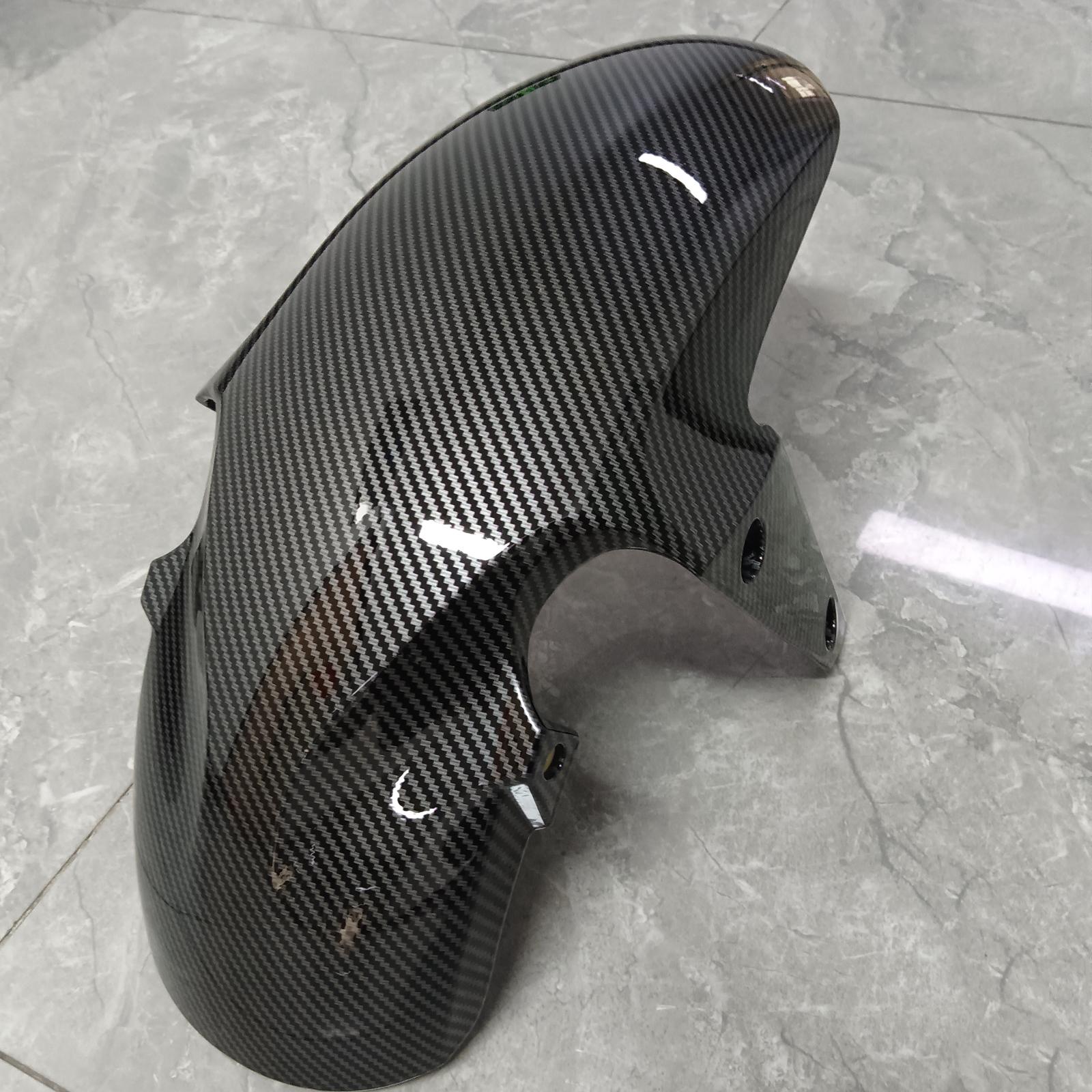 For Honda CBR650F CB650F cbr 650 f 2014-2019 Motorcycle Front Fender Splash Mudguard ABS Carbon Accessories ABS Carbon Black