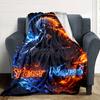 Naruto Character Customize Your Name Blanket Cozy Personalized Blanket Warmthful Decor Suitable for Bed Bedding Chair Office Ideal for All Seasons