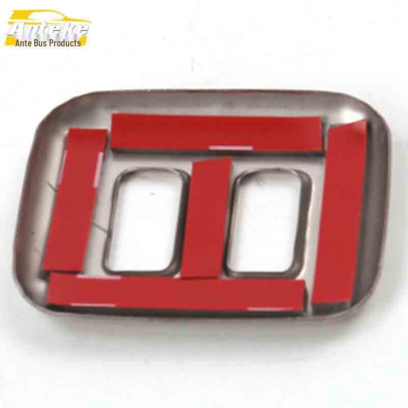 GL6 Tylny Interfejs USB Ramka Dekoracyjna i Port Ładowania Naklejka z Cekinami Akcesorium Samochodowe