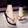2019 Summer Korean Style Women's Wedge Heel Non-Slip Beach Flip Flops