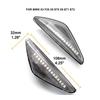 Clear LED Fender Side Marker Light Turn Signal Fits BMW X3 F25 X5 X6 E70 E71 E72
