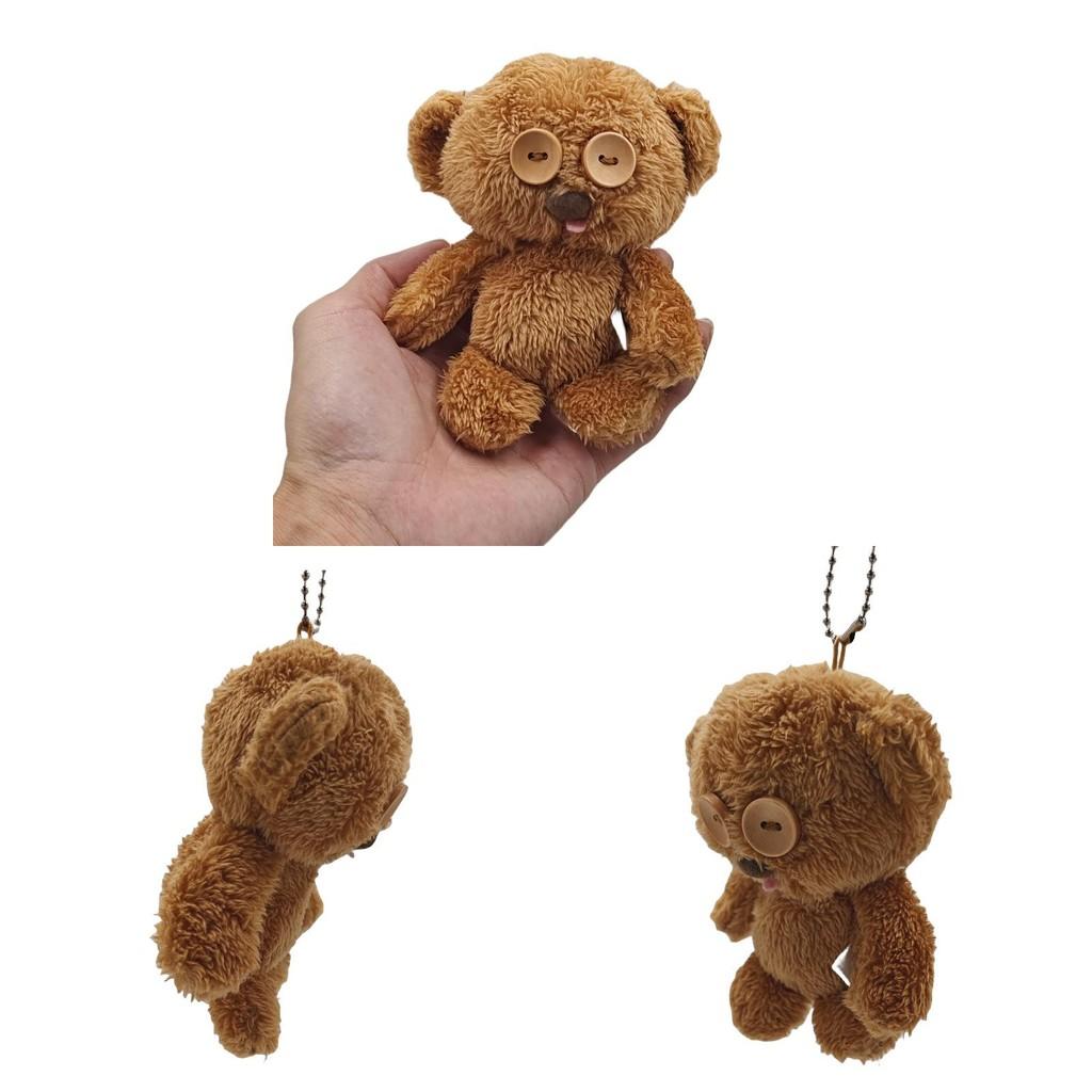 Tim Despicable Me Bear Plush Keychain Cartoon Character Hanging Decoration Gift
