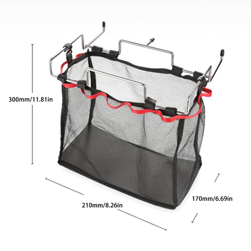 Suport Pliabil Portabil Tip Grilă pentru Depozitare, Masă de Picnic, Pentru Camping în Aer Liber, Kit Barbecue, Raft de Bucătărie, Plasă de Depozitare