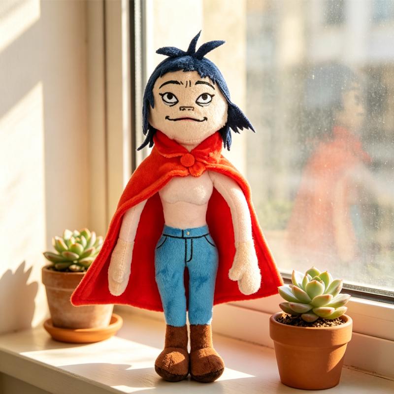 31cm Hot Cartoon Animation Noodle Plush Toys Exquisite Anime Merchandise Character Role Doll Collection Birthday Gift for Friend