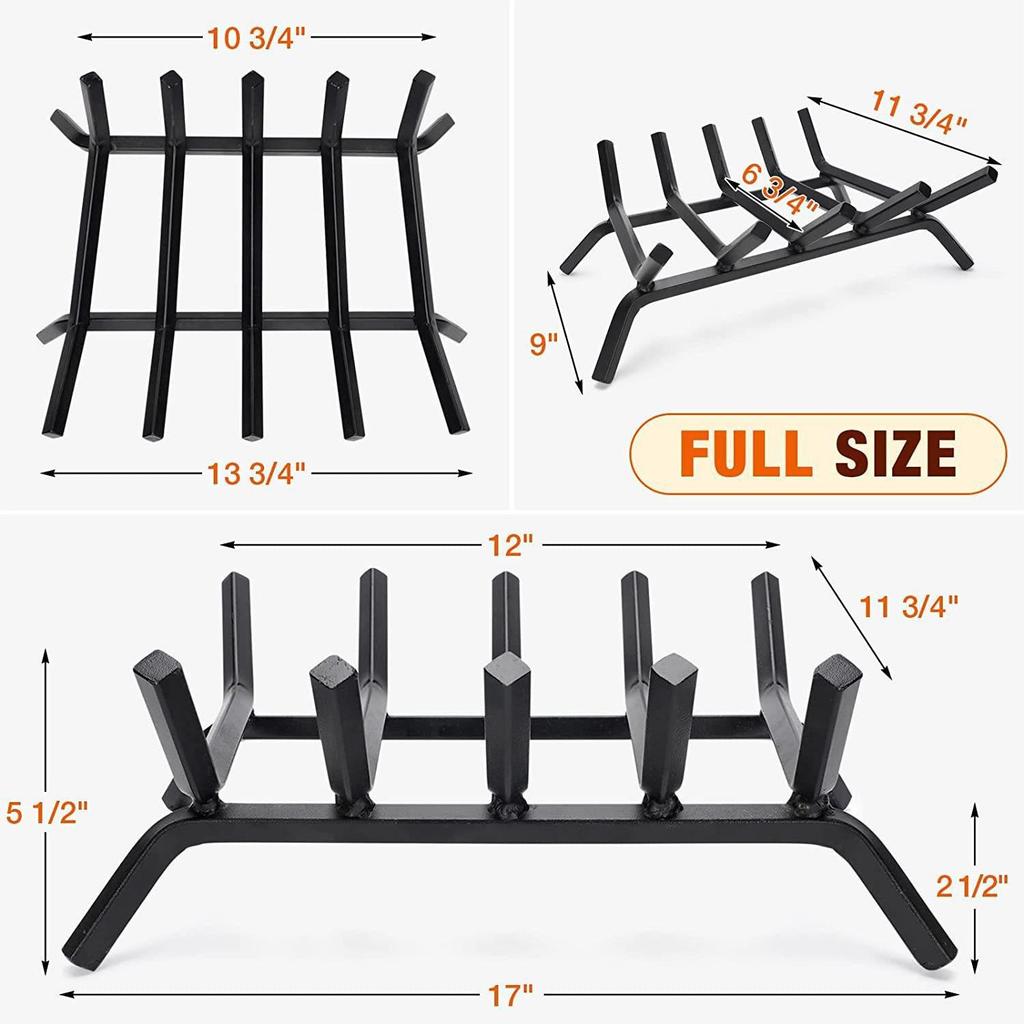 Outdoor Camping and Indoor Firewood Storage Rack