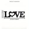 1pc Wooden English Letter “LOVE” Ornaments for Home Decoration, European Style Love One-piece Wedding Crafts, Home Decoration