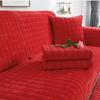 Plush Non-Slip Sofa Cushion Cover for Autumn/Winter