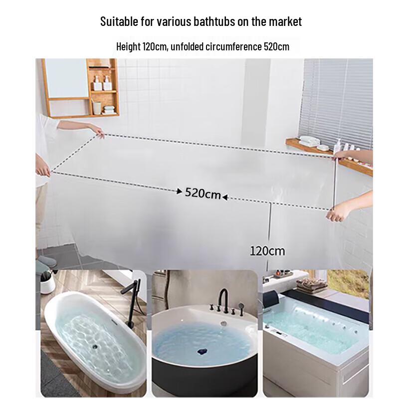 Disposable Bathtub Liner Bags (10-Pack)