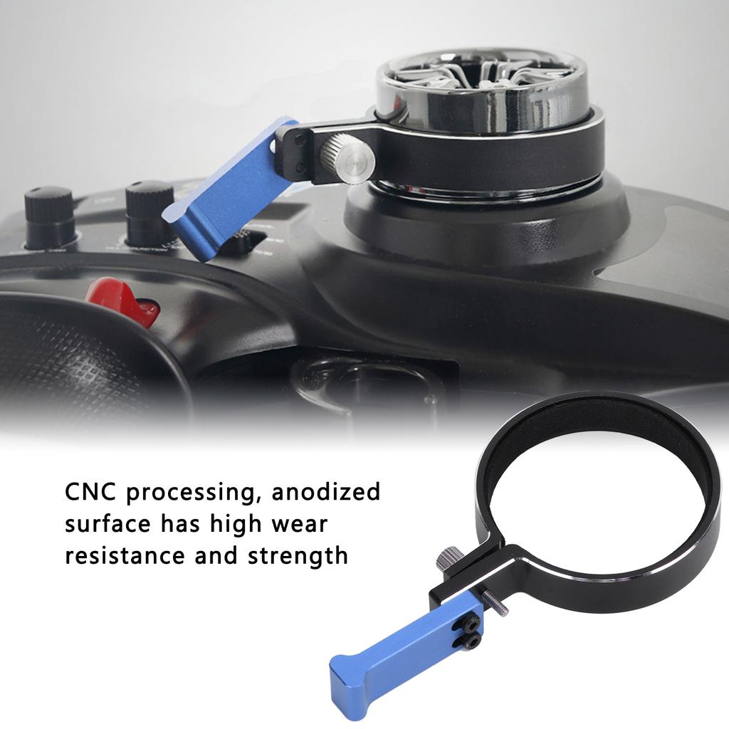 RC Transmitter Steering Wheel Trigger One Hand Controller Trigger for   SCX10 Series Model Car