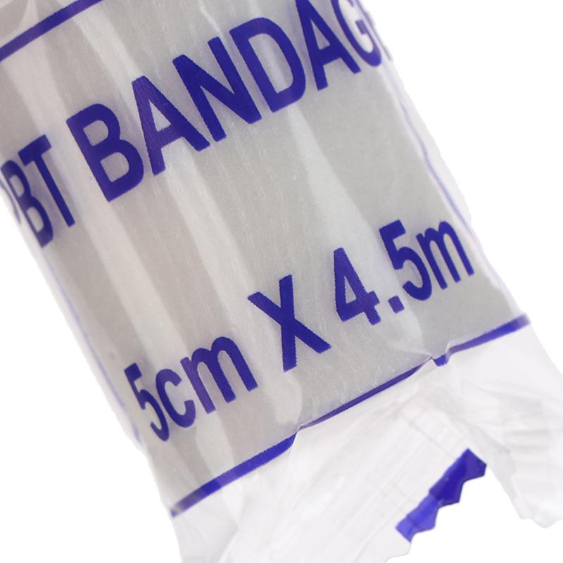 20 Rolls/Lot 5Cmx4.5M Pbt Elastic Bandage First Aid Kit Gauze Roll Wound Dressing Nursing Emergency Care Bandage