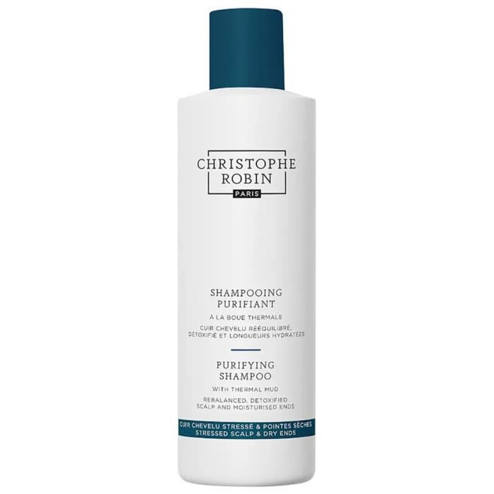 Christophe Robin Shampoing Purifiant (Cuir Chevelu Stressé) 250 ml