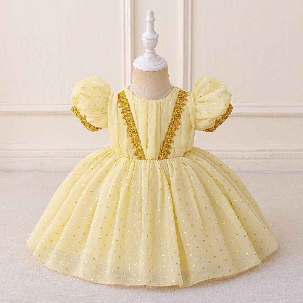 European & American Style Toddler Muslim Princess Puffy Dress for Festivals & Banquets