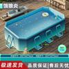 Hungry Wolf Glacier Blue Non-Inflatable Kids Swimming Pool