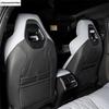 Car Seat Head Pillow Headrest Adjust Button Sequ Decoration Cover Trim For BYD Seal EV   2024 Wood Grain Accessories
