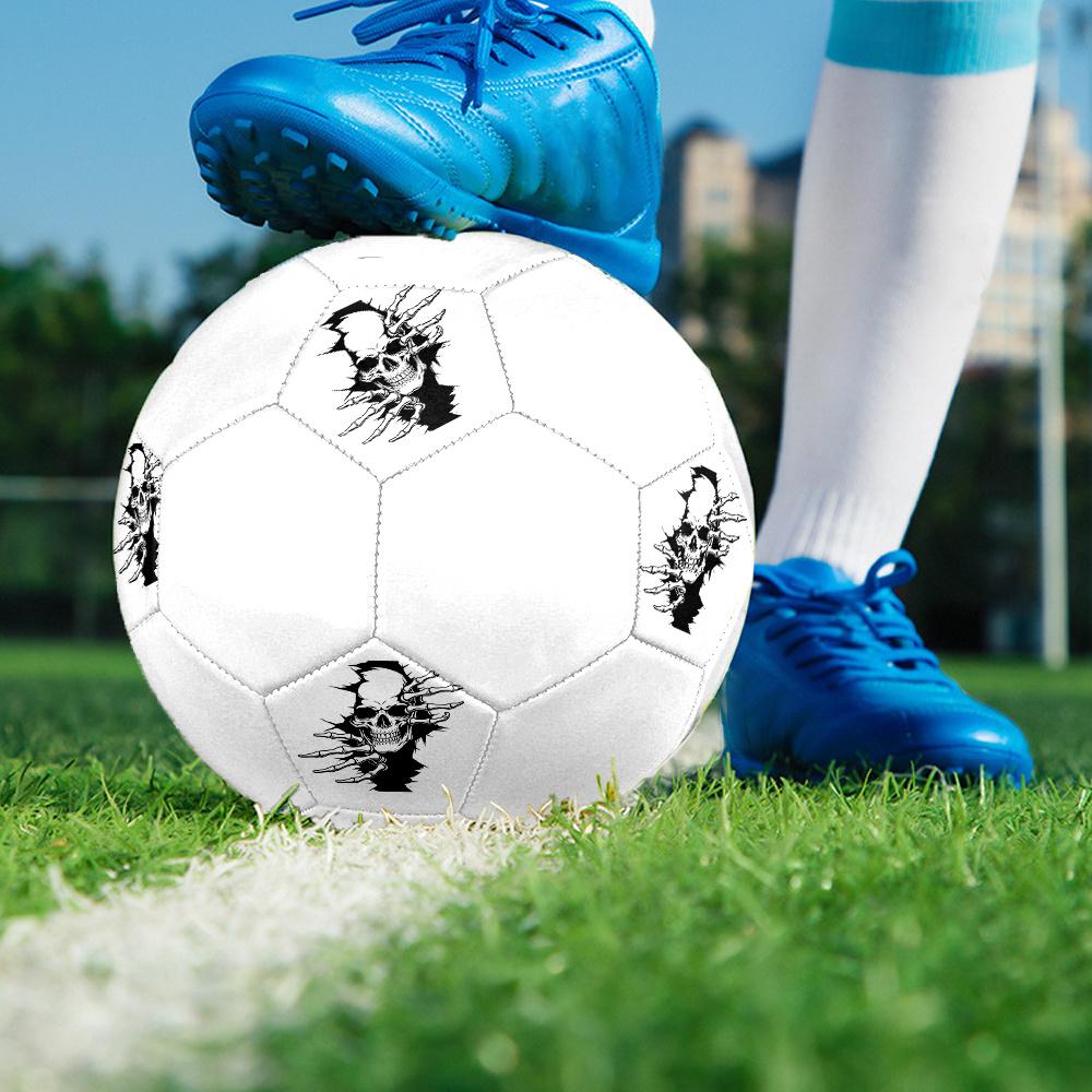 1PC Skeletal Hand Breakthrough Soccer Ball Size 5 Football Machine Sewn Indoor/Outdoor Universal Football Gift W37