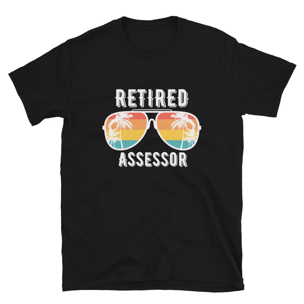 Assessor Retired Retirement Gift Classic Fit T-Shirt XL