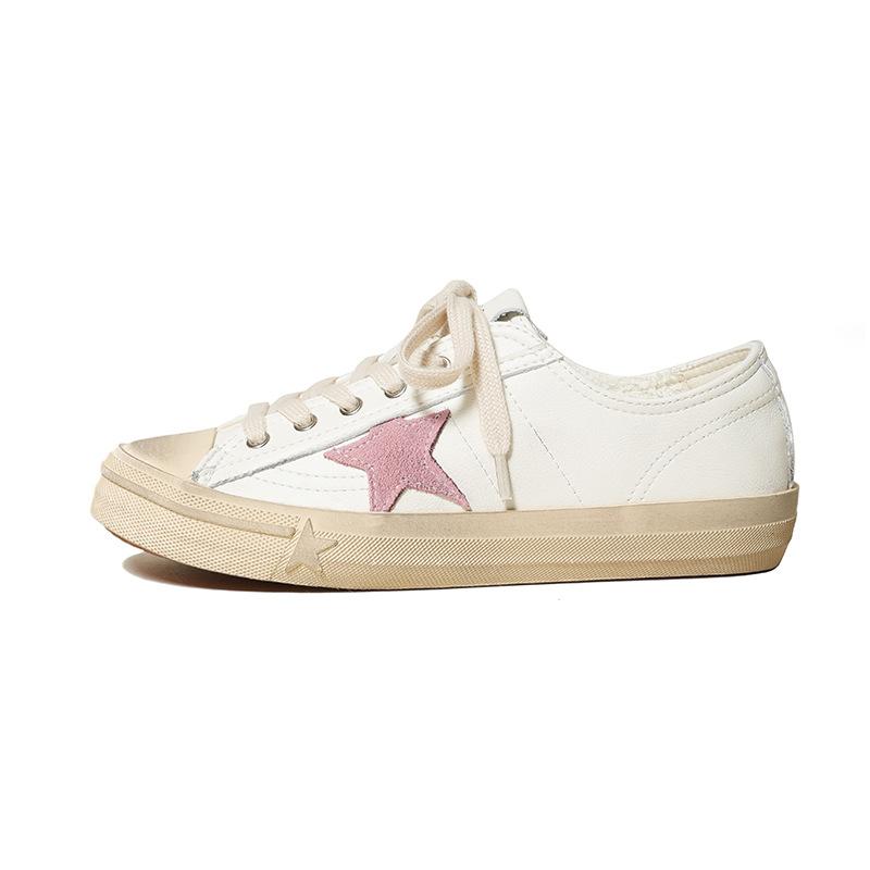 Star Sports Board Shoes Women's Old Small Dirty Shoes 2025 Spring and Summer New Small Man Height Increase Casual Versatile Dirty Shoes